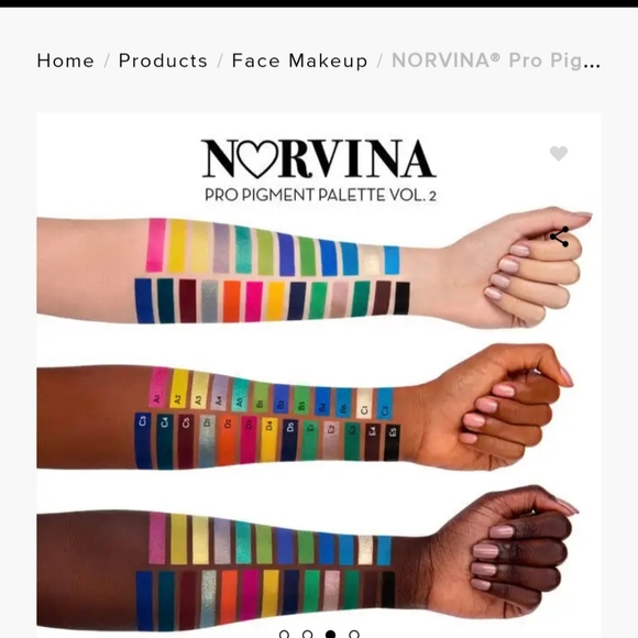 Anastasia Beverly Hills NORVINA® Pro Pigment Palette Vol. 2 - Picture 4 of 4